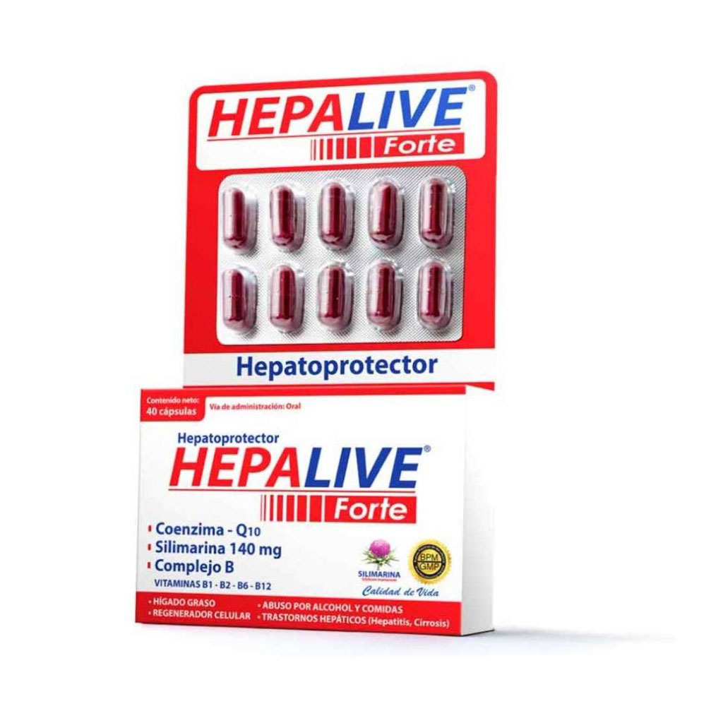 HEPALIVE FORTE CAPSULAS