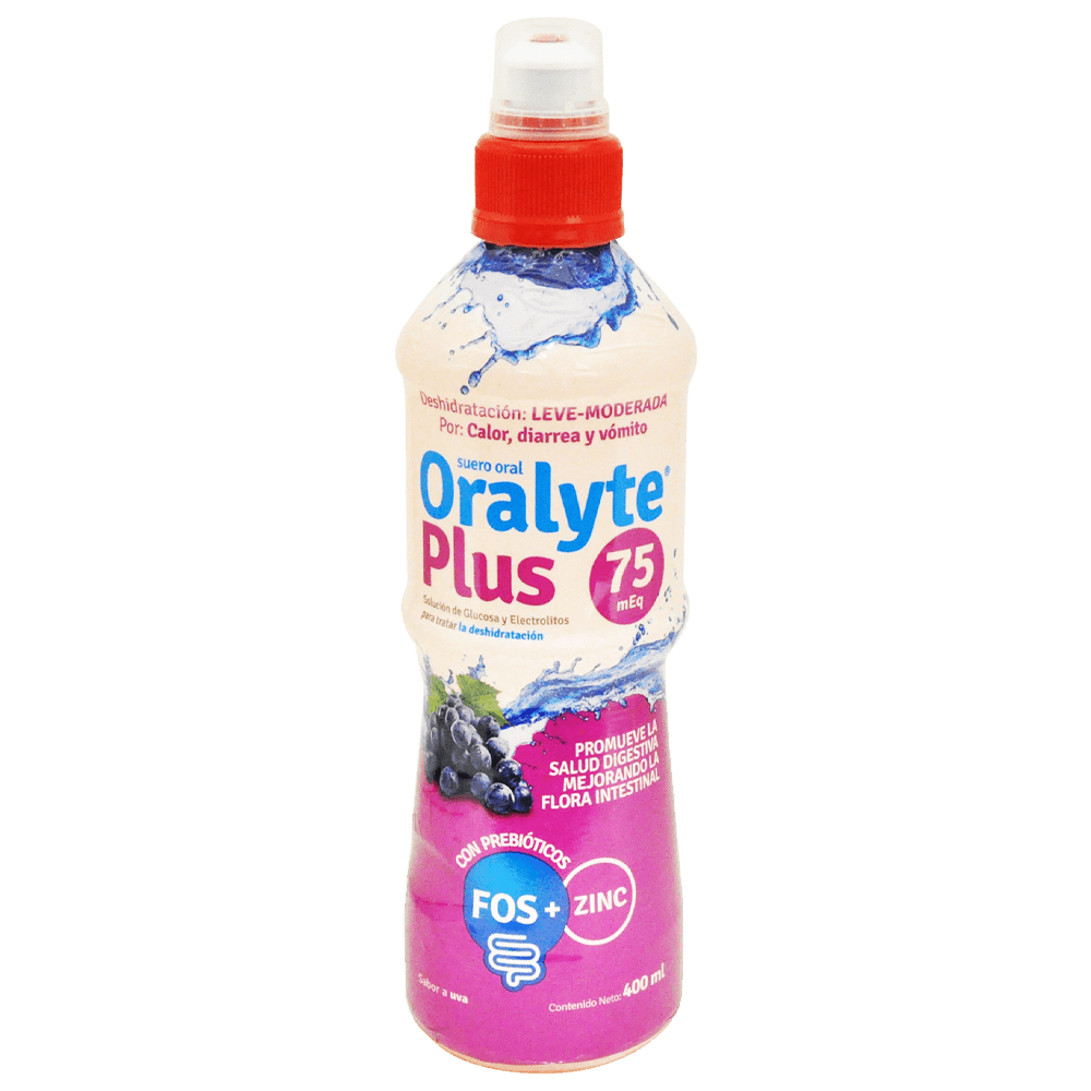 ORALYTE PLUS 75 UVA+ZINC 400 ML