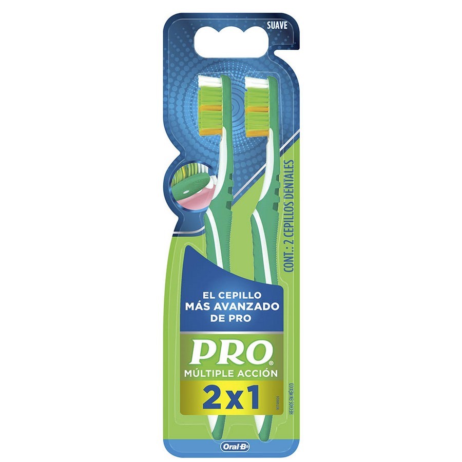 PRO CEP DENT MULTIPLE ACCION SUAVE 2X1