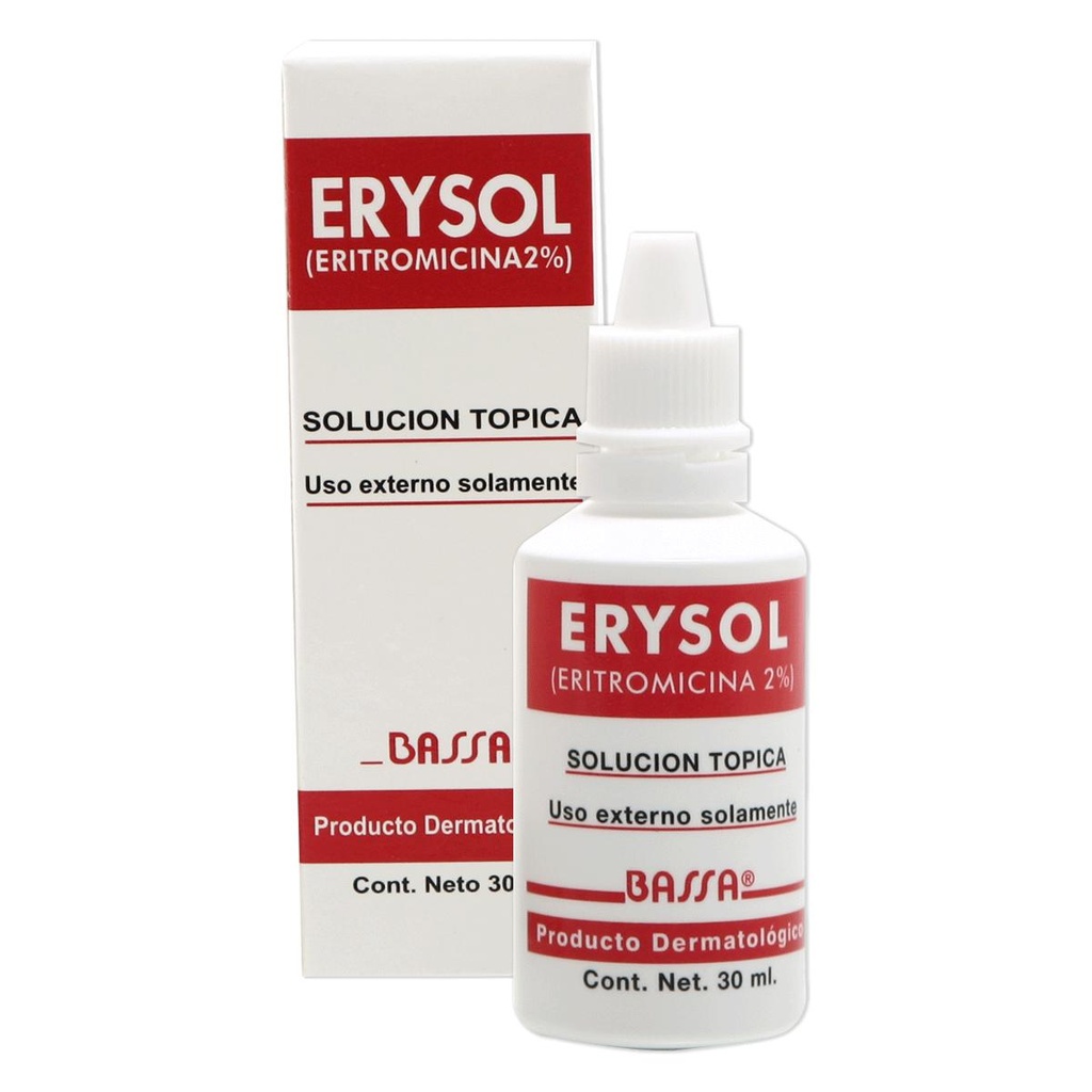ERYSOL SOL. TOPICA 2% 30 ML
