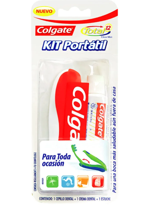 COLGATE CEPILLO KIT PORTATIL