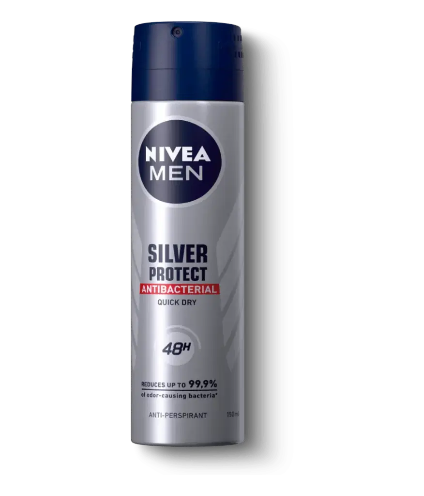 NIVEA FOR MEN SPRAY SILVER PROTECT
