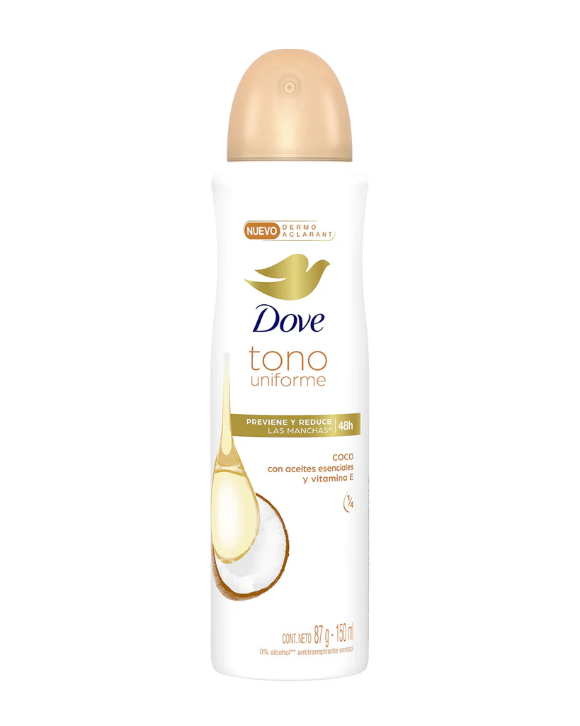 DOVE SPRAY TONO UNIFORME COCO 150 ML