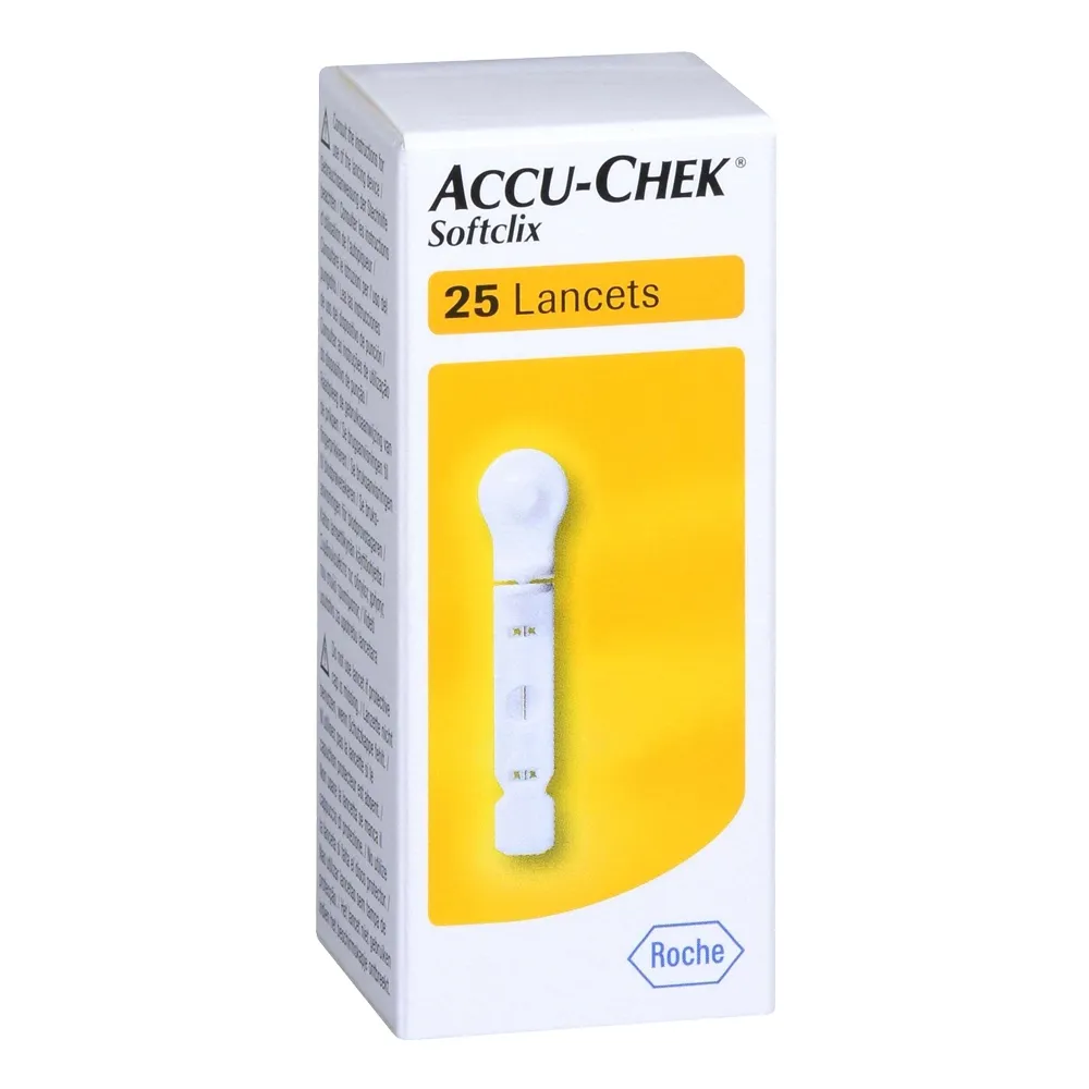 ACCU-CHEK LANCETAS SOFTCLIX X 25