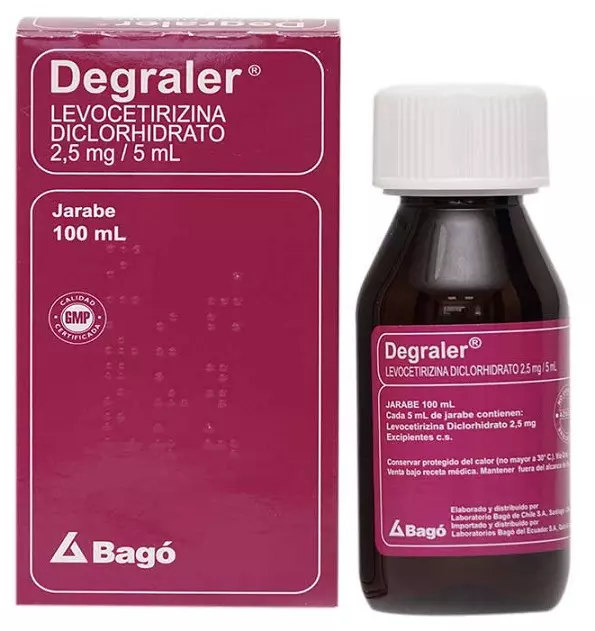 DEGRALER JBE. 2.5MG/5ML 100 ML