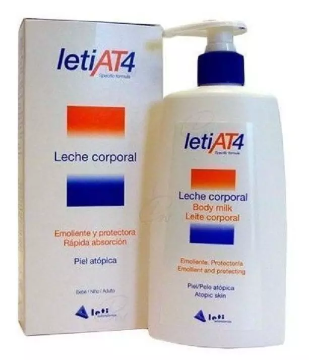 LETI AT-4 LECHE CORPORAL 250 ML