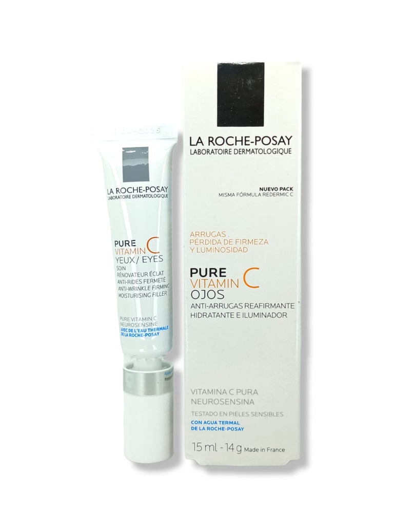 PURE VITAMIN C OJOS 15 ML ROCHE POSAY