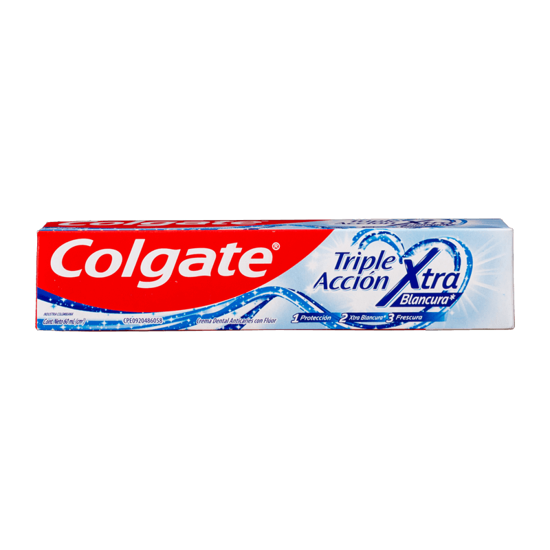 COLGATE PASTA TRIPLE AC. BLANC. 60 ML