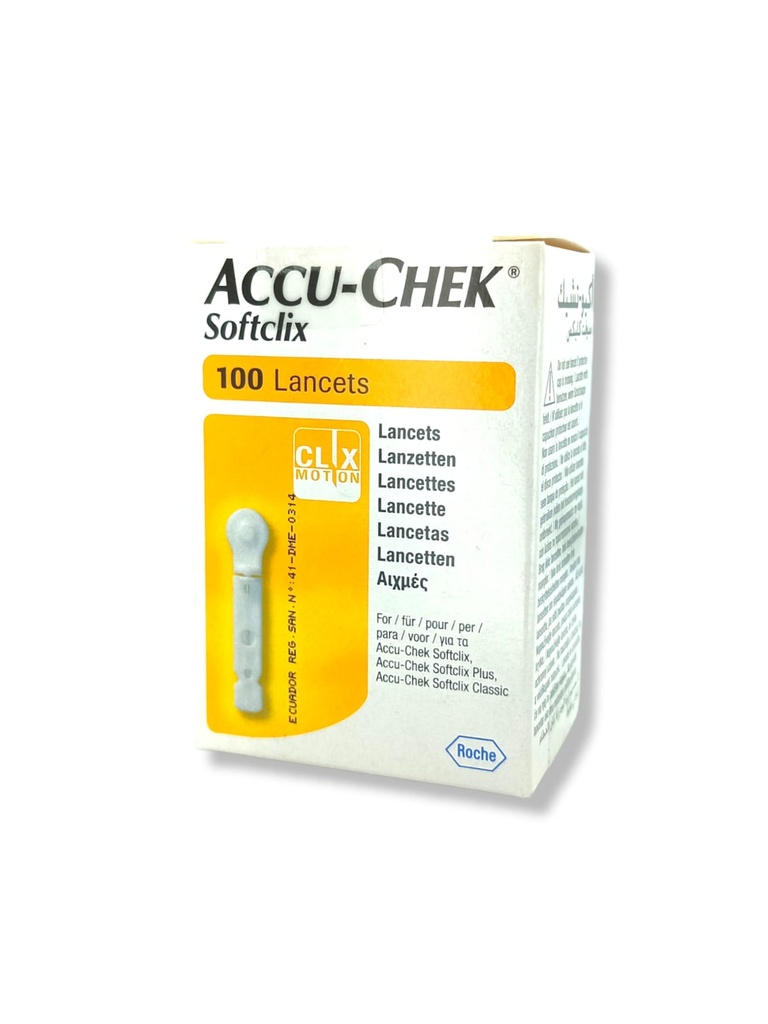 ACCU-CHEK LANCETAS SOFTCLIX X UNIDAD