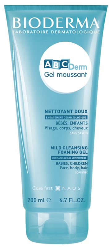 ABCDERM GEL MOUSSANT 200ML