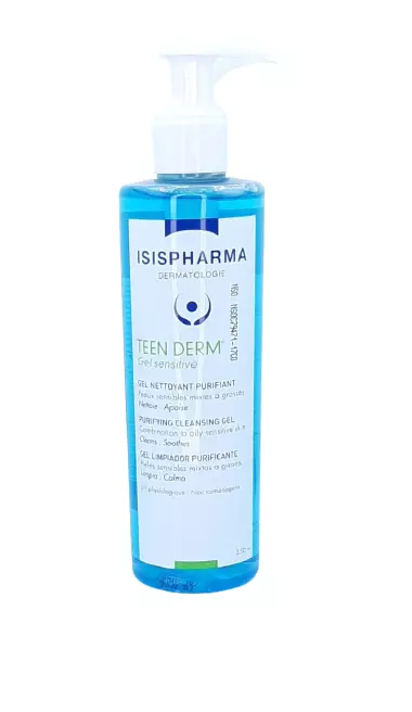 TEEN DERM GEL SENSITIVE 250 ML