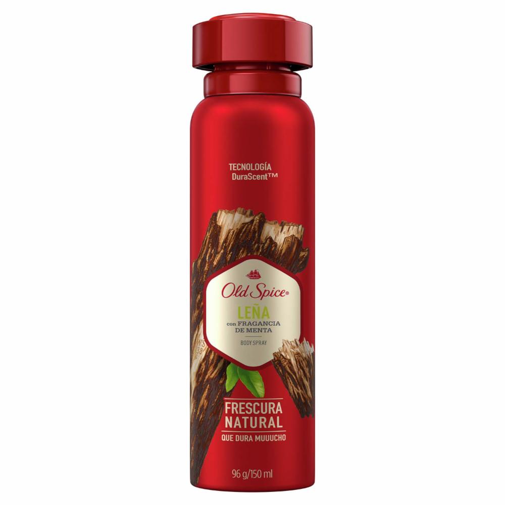 OLD SPICE AP SPRAY LEÑA 150ML
