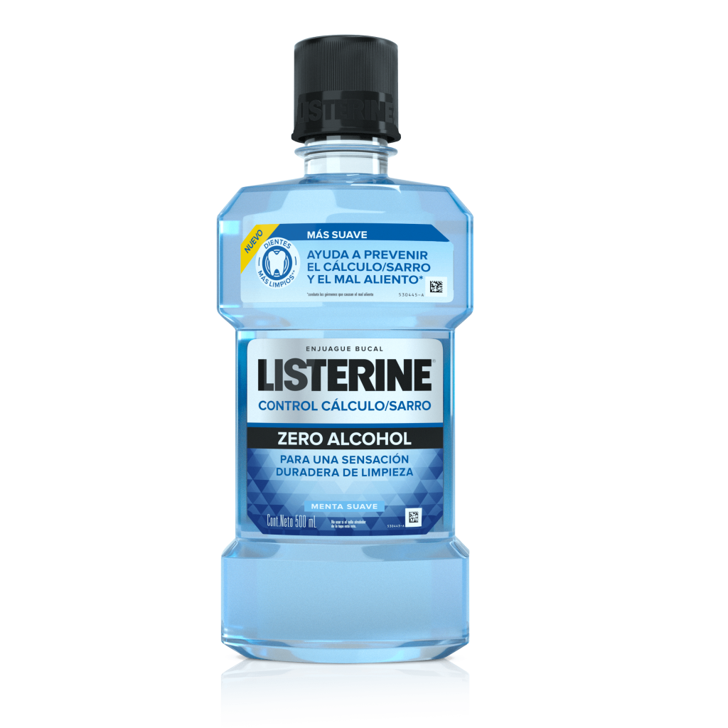 LISTERINE ZERO CONTROL CALCULO 500 ML