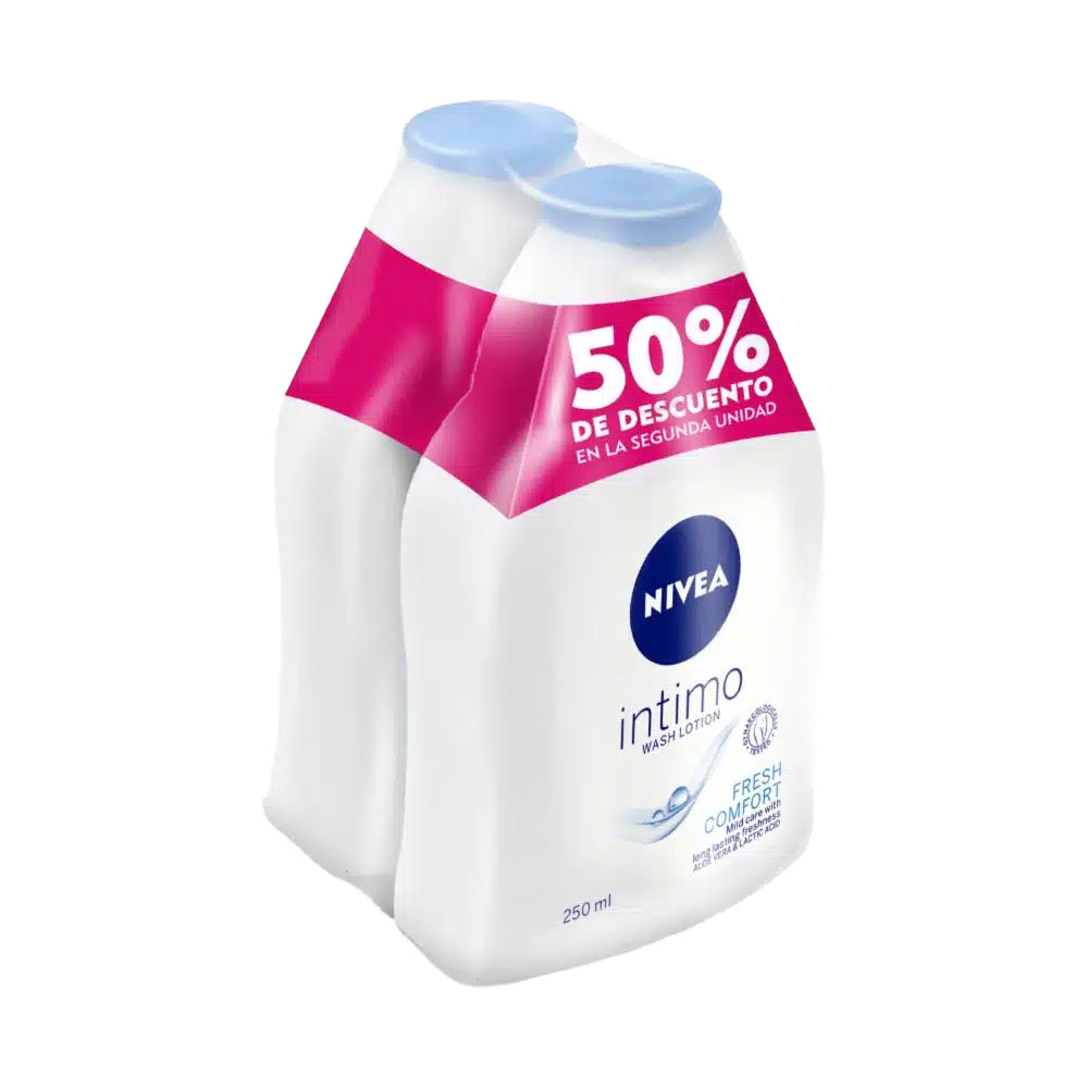 NIVEA JABON INTIMO FRESCURA 250 ML COMBO
