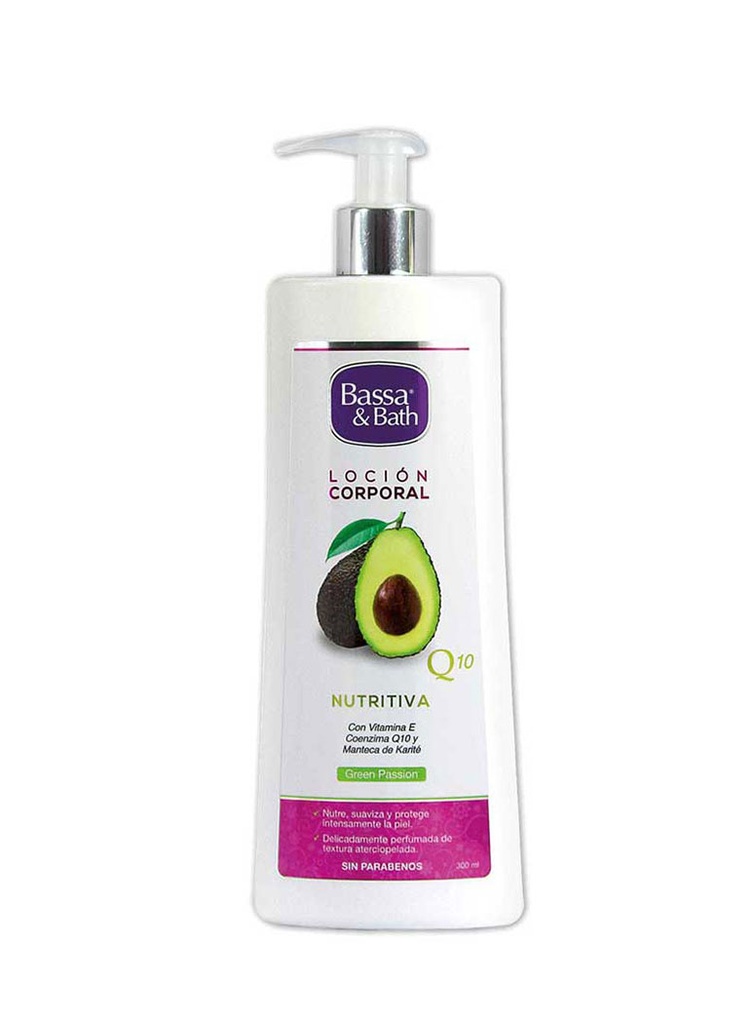 BATH LOCION CORPORAL Q10 NUTRITIVA 300 ML