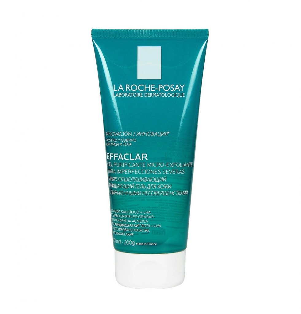 EFFACLAR GEL MICROEXFOLIANTE 200 ML ROCHE POSAY