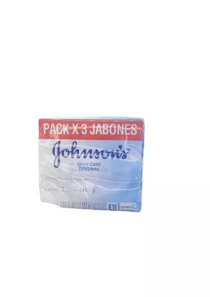JOHNSONS JABON DAILY CARE ORIGINAL X 3