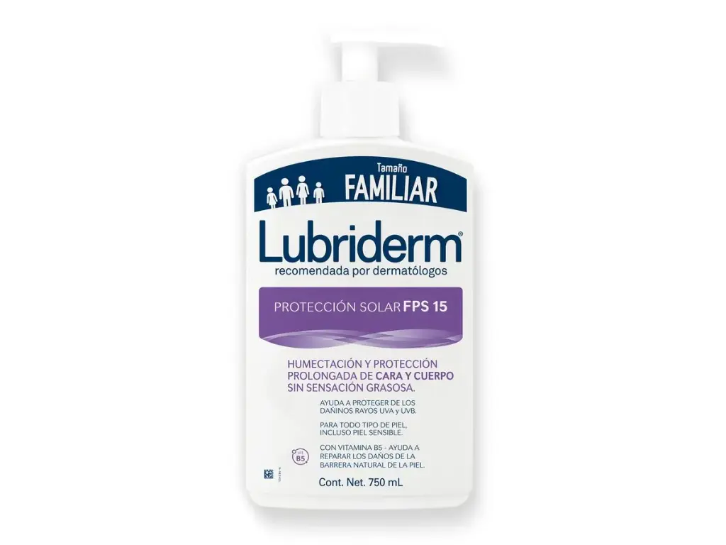 LUBRIDERM CREMA UV FPS 15 750 ML