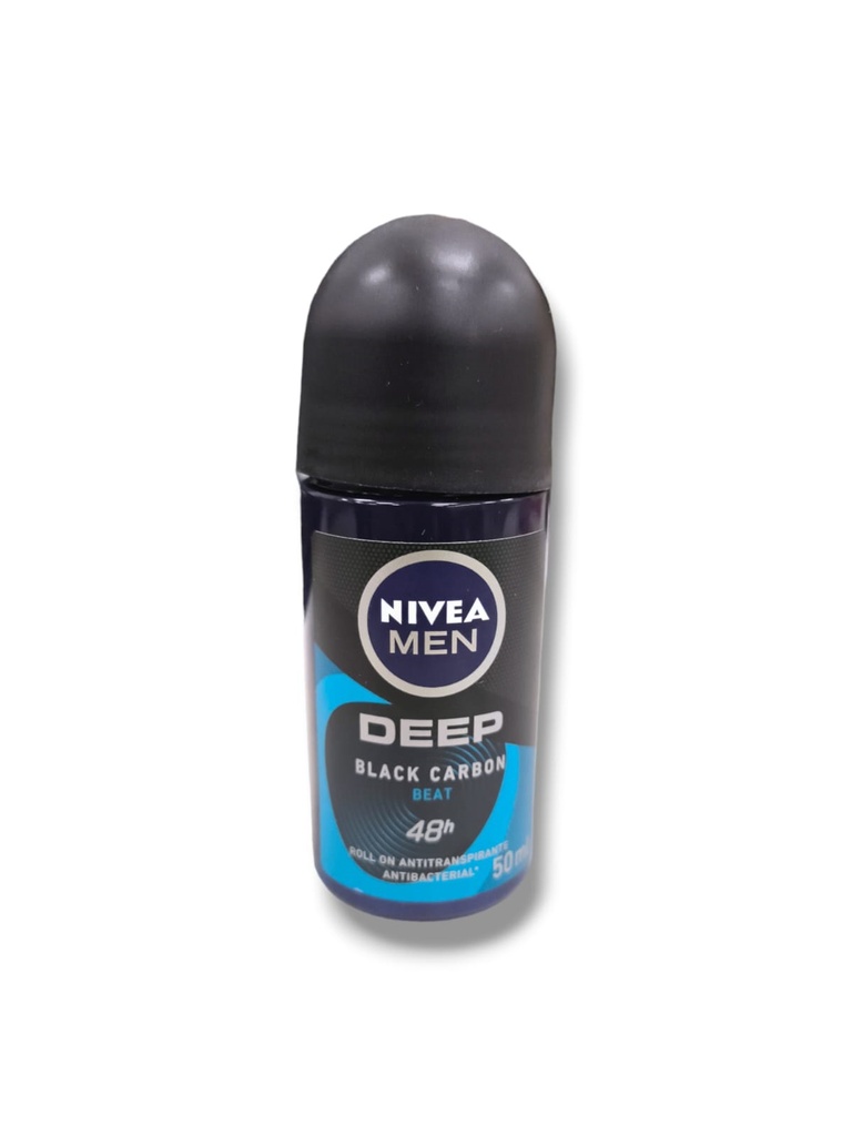 NIVEA ROLLON DEEP BLACK CARBON BEAT 50 ML