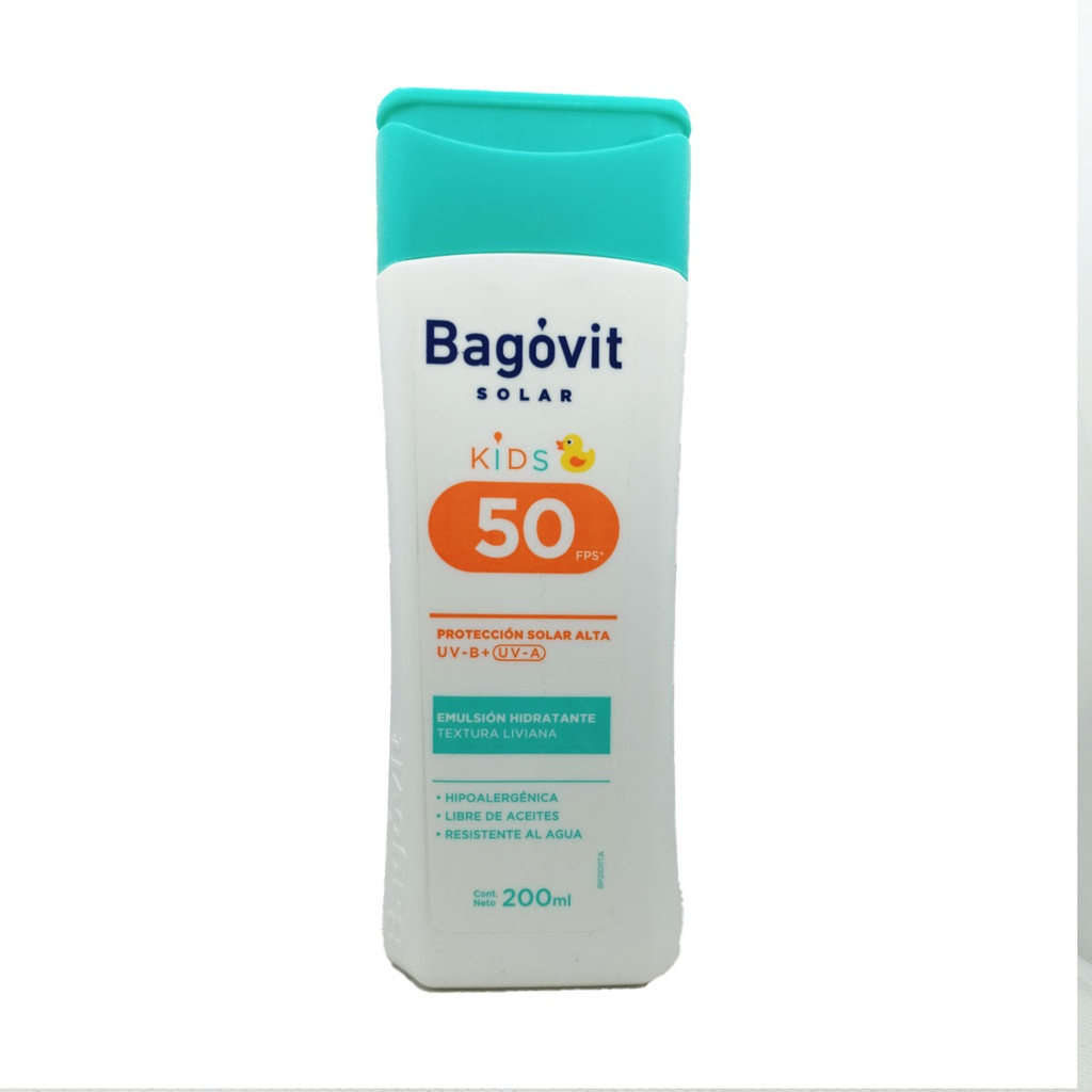 BAGOVIT SOLAR KIDS EMULSION HIDRATANTE 200 ML