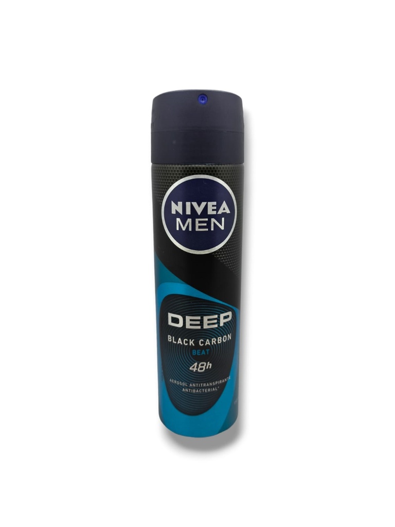 NIVEA SPRAY DEEP BLACK CARBON BEAT 150 ML