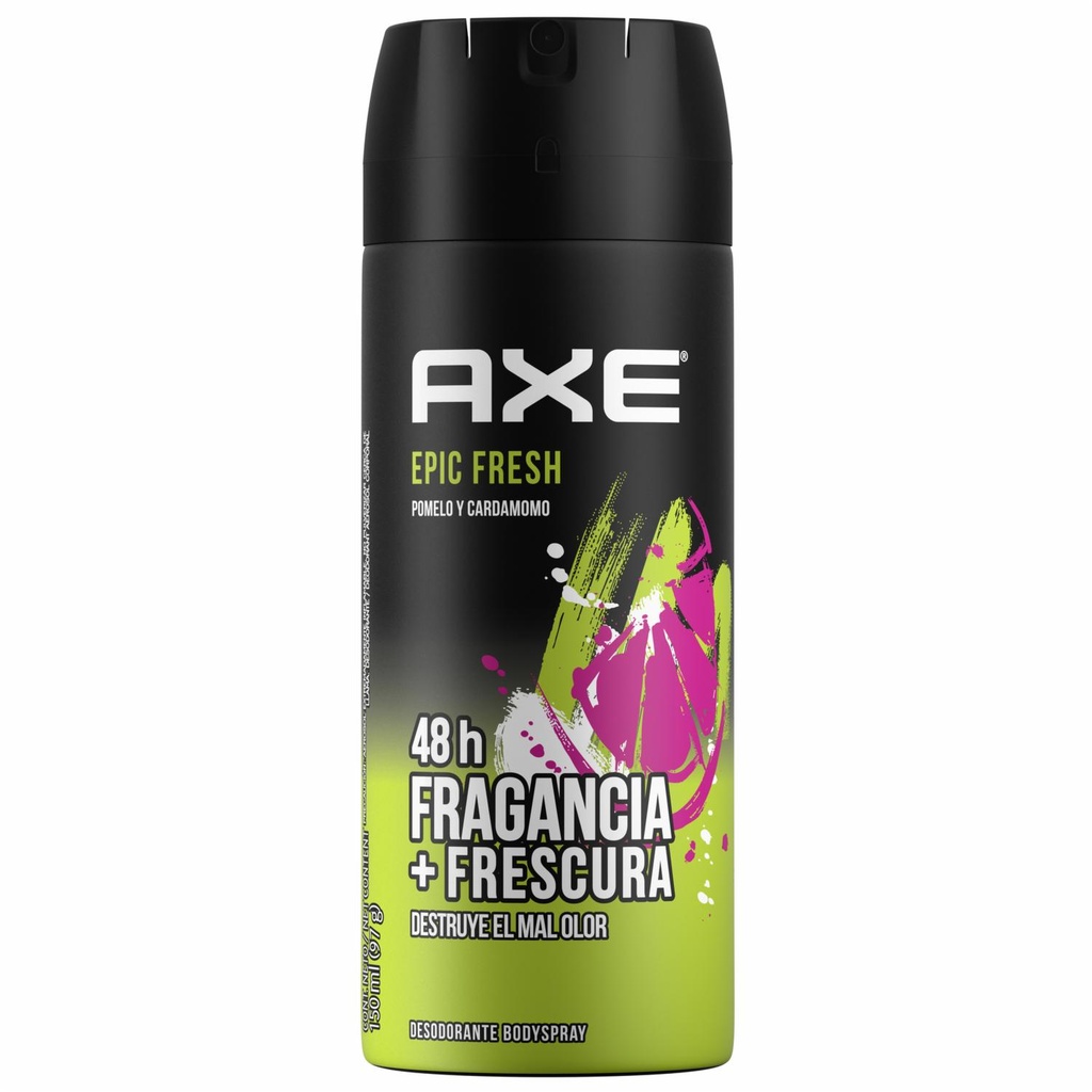 AXE SPRAY EPIC FRESH FRAGANCIA FRESCURA