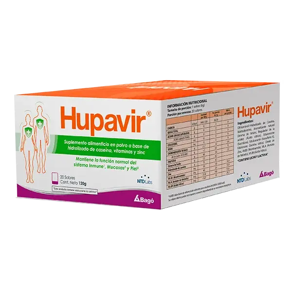 HUPAVIR SOBRES 6 G