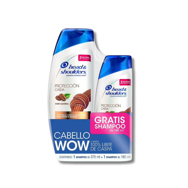 H&S SH PROTECCION CAIDA 375ML+180ML PACK