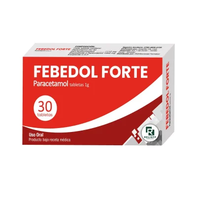 [7862106331364] FEBEDOL FORTE TAB 1 GR