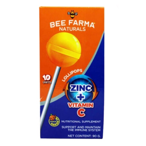 [7868001013299] CHUPETES VITAMINA C + ZINC