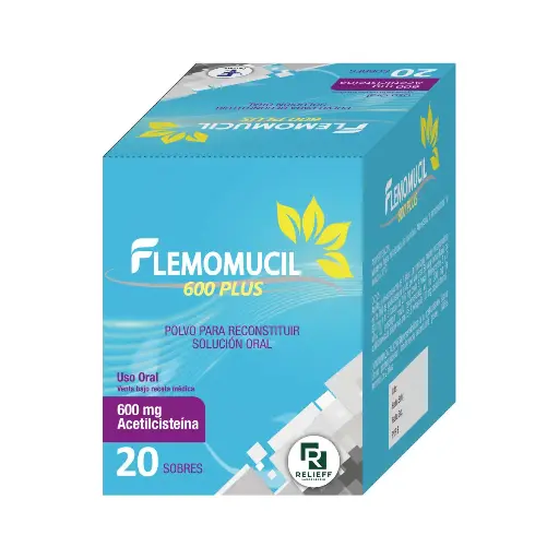 [7862106331449] FLEMOMUCIL 600 PLUS SOBRES
