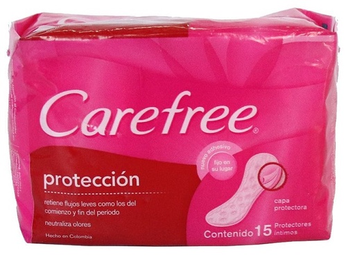 [7702031500605] PROTECTORES CAREFREE PROTEC X 15