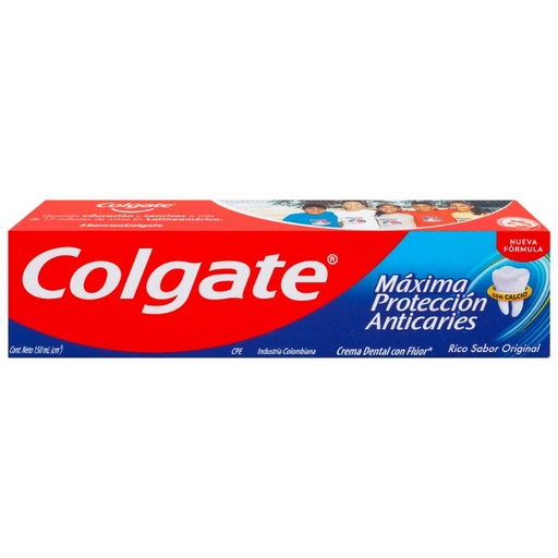 [7509546652153] COLGATE PASTA JUMBO MENTA PURA 150 ML