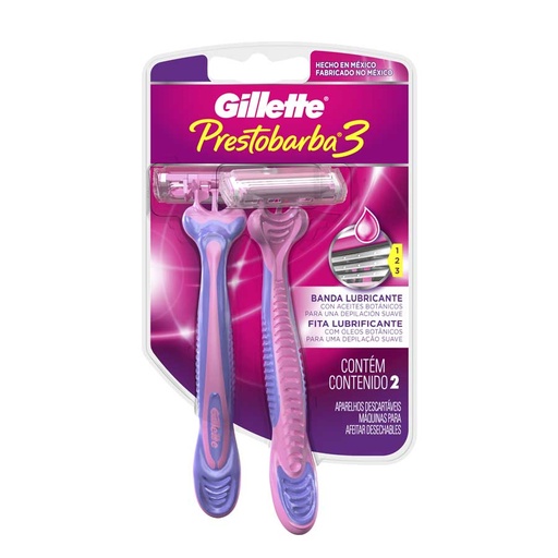 [7702018874781] GILLETTE AFEI PB3 MUJER TCARD X2