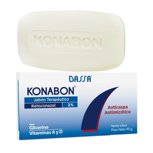 [7861011200970] BASSA JABON KONABON 2% 90 G
