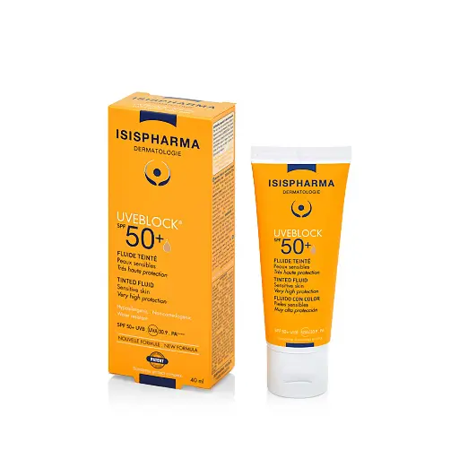 [3031500311614] UVEBLOCK FLUIDO TINTE 50+ 40ML