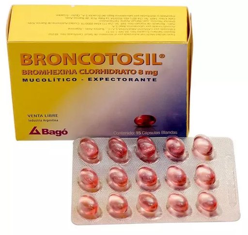 [7790375252342] BRONCOTOSIL CAP. BLANDAS 8MG