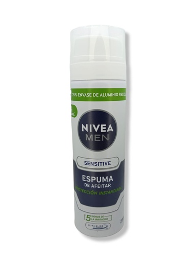 [8715200817205] NIVEA FOR MEN ESPUMA DE AFEITAR SENSITIV