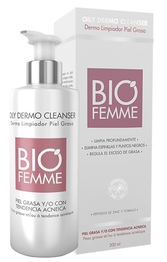 [7862121320060] BIOFEMME OILY DERMO CLEANSER 200 ML