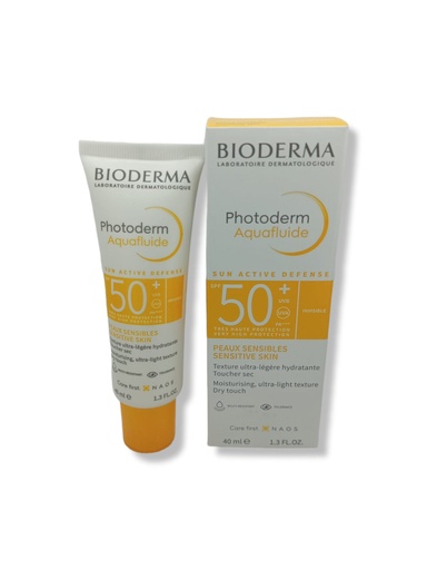 [3701129807385] PHOTODERM AQUAFLUIDE SENSITIVE INVIBLE 40 ML