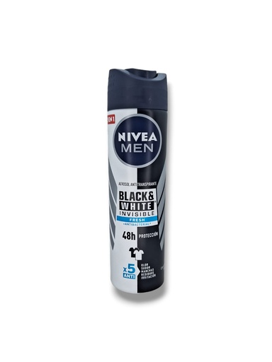 [4005900376459] NIVEA SPRAY INVISIBLE BLACK FRESH 48 H