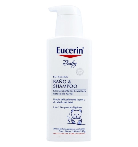 [4005800193576] EUCERIN BABY BANO Y SHAMPOO 240 ML