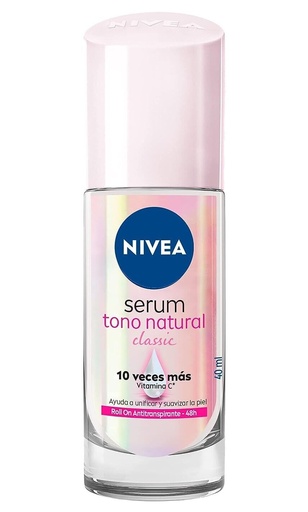 [4006000062198] NIVEA ROLLON SERUM TONO NATURAL 40 ML