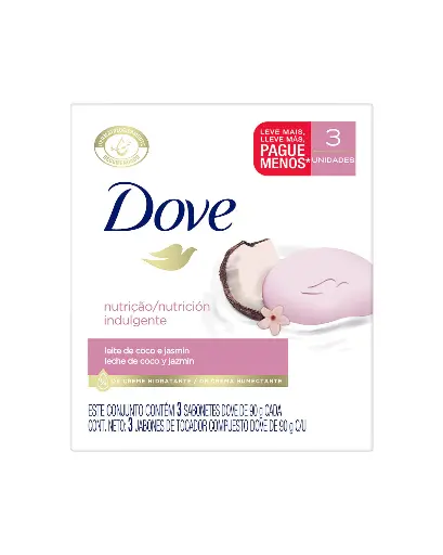 [7702006201346] DOVE JABON DELICIOUS CARE COCO X 3