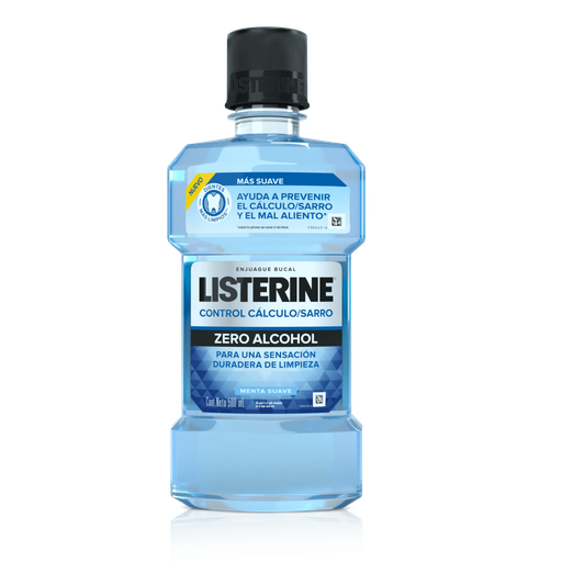 [7702031288350] LISTERINE ZERO CONTROL CALCULO 500 ML