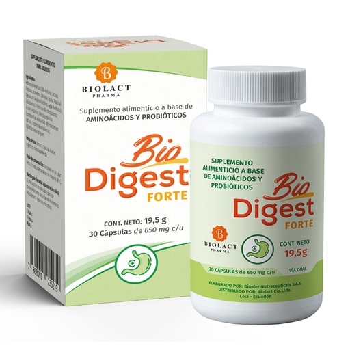 [9999] BIO DIGEST FORTE CAP. 650 MG