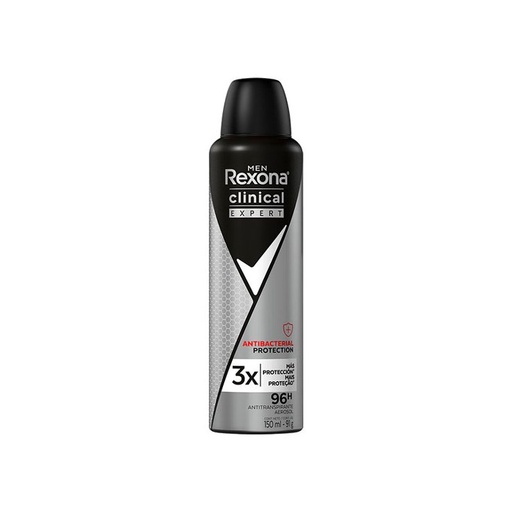 [7506306214965] REXONA MEN SPRAY CLINICAL EXPERT ANTIBACTERIAL 150 ML