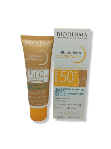 [3701129803431] PHOTODERM COVER TOUCH SPF50 TINTE DORE