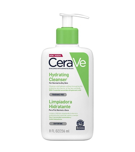 [3337875597180] CERAVE LIMPIADORA HIDRATANTE 236 ML