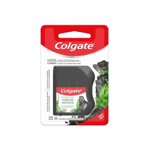 [7509546671536] COLGATE HILO DENTAL CARBON NATURAL EXTRACT 25 M